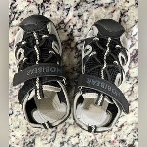 Adorable Little Kid HOBIBEAR Sport Water Sandals Size 1.5 Black and Gray, Unisex